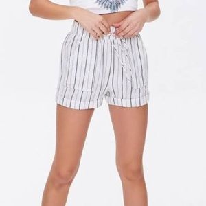 Almost Famous Linen Drawstring Short